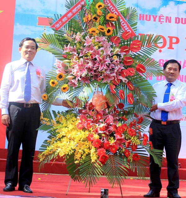 Họp mặt kỷ niệm 65 năm Ngày thành lập huyện Dương Minh Châu 