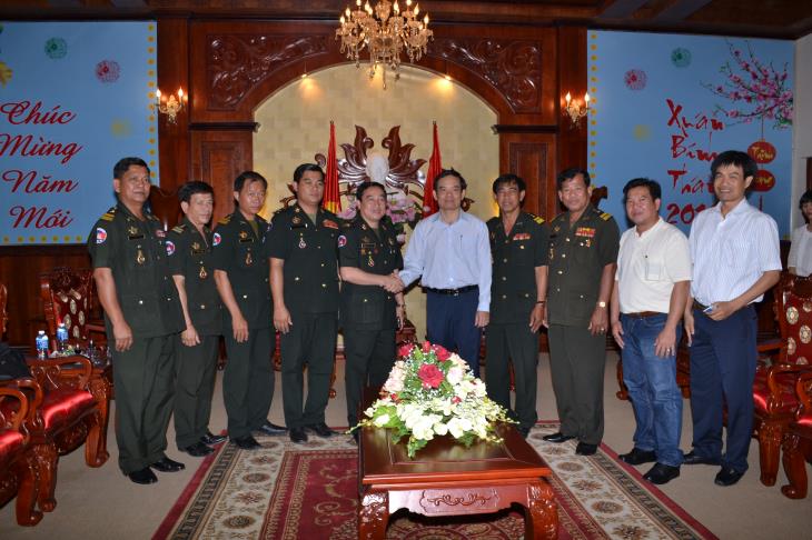 Bộ Quốc phòng Vương quốc Campuchia: Thăm, chúc Tết lãnh đạo Tỉnh uỷ Tây Ninh