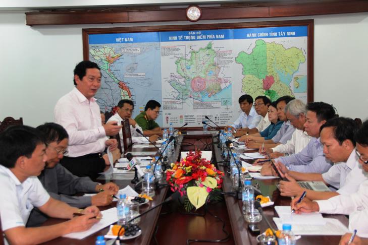 Thứ trưởng Bộ Văn hóa Thể thao và Du lịch Huỳnh Vĩnh Ái làm việc với Tây Ninh về hoạt động lễ hội