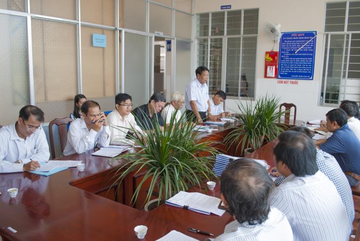 HĐND tỉnh khảo sát tình hình đầu tư, vận hành hệ thống xử lý chất thải tại trung tâm y tế Tân Châu