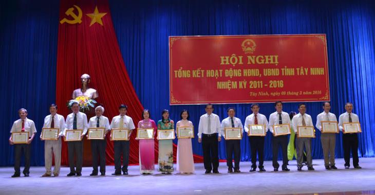 Tổng kết hoạt động HĐND, UBND tỉnh Tây Ninh, nhiệm kỳ 2011 - 2016