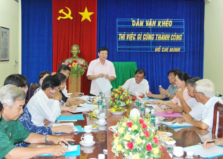 Đoàn công tác Ban Dân vận Trung ương: Nghiên cứu, khảo sát công tác dân vận tại tỉnh Tây Ninh
