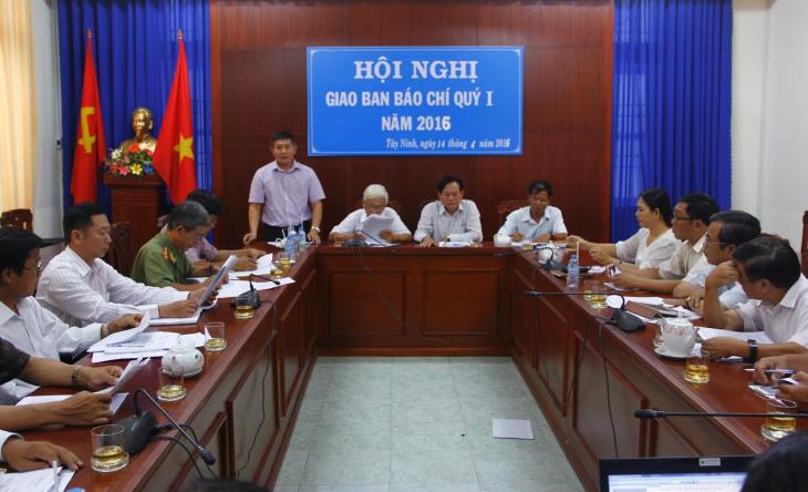 Giao ban báo chí quý I năm 2016: Tập trung công tác tuyên truyền bầu cử đại biểu Quốc hội khóa XIV và đại biểu HĐND các cấp nhiệm kỳ 2016-2021