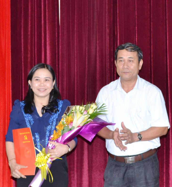 Bổ nhiệm Phó Chánh Văn phòng Tỉnh ủy