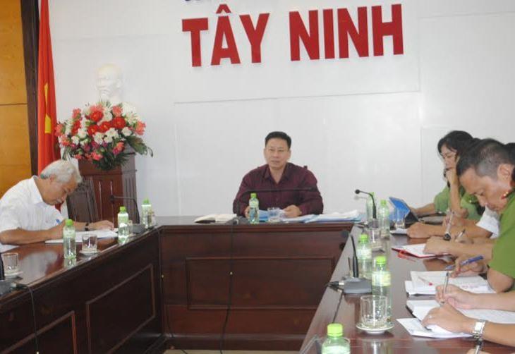 UBND tỉnh: Tổ chức phiên họp góp ý các kế hoạch phát triển thanh niên và phòng chống mại dâm đến năm 2020 