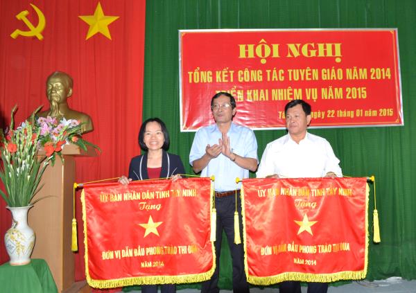 Ban Tuyên giáo Tỉnh uỷ: Tổng kết công tác tuyên giáo năm 2014