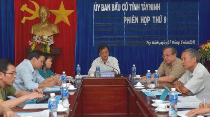 UBBC tỉnh tổ chức phiên họp lần thứ 9, đánh giá tiến độ chuẩn bị công tác bầu cử 