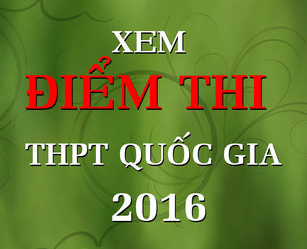 Sở Giáo dục và Đào tạo Tây Ninh công bố điểm thi THPT quốc gia năm 2016