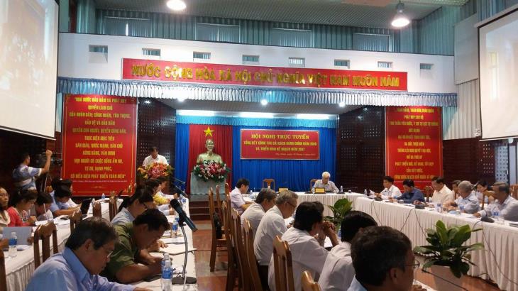 Hội nghị tổng kết công tác cải cách hành chính năm 2016 và triển khai kế hoạch năm 2017