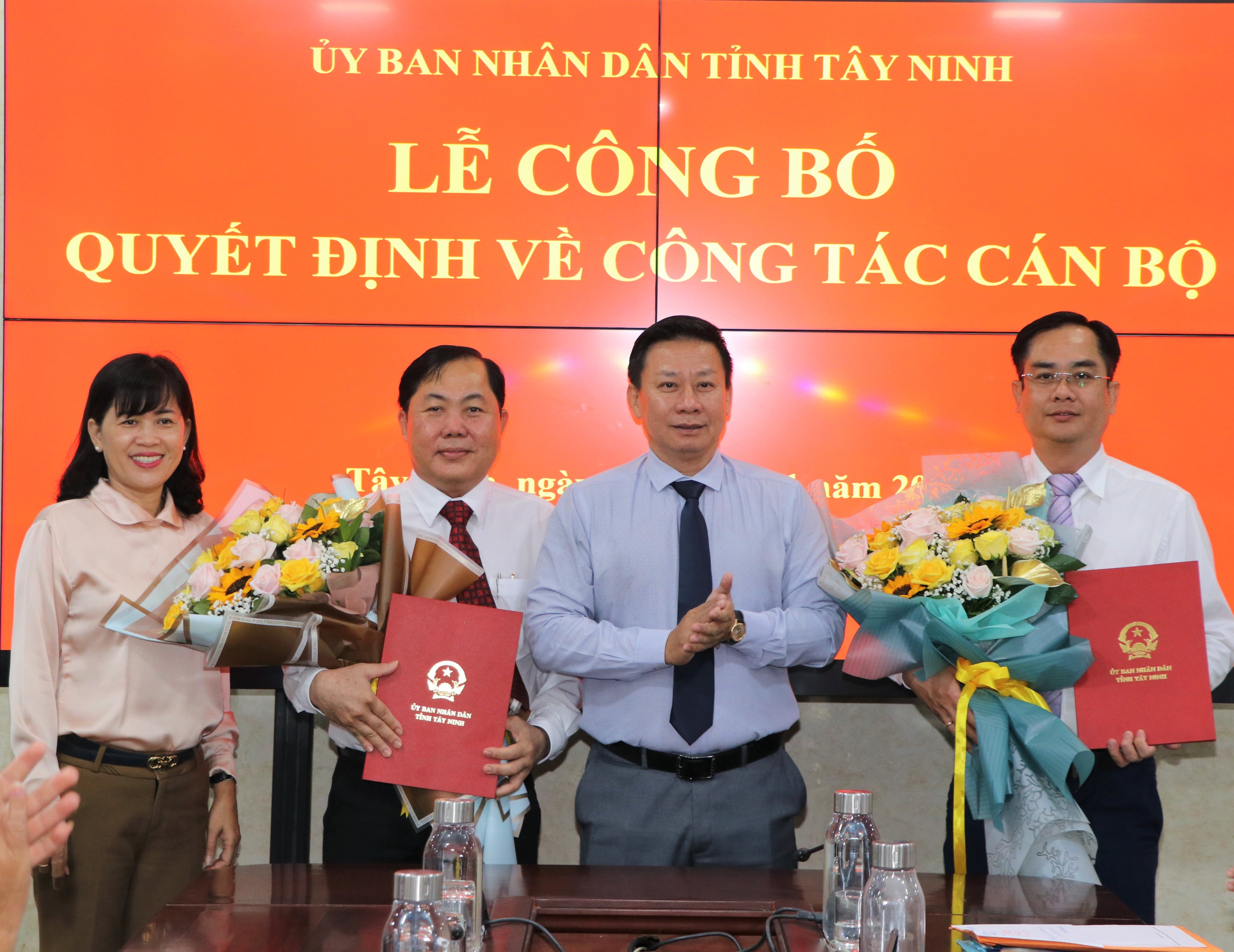 Công bố quyết định bổ nhiệm lãnh đạo Văn phòng UBND tỉnh Tây Ninh