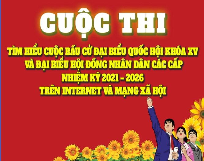 Phát động tham gia Cuộc thi tìm hiểu bầu cử đại biểu Quốc hội khoá XV và đại biểu Hội đồng nhân dân các cấp nhiệm kỳ 2021 – 2026  trên Internet và mạng xã hội
