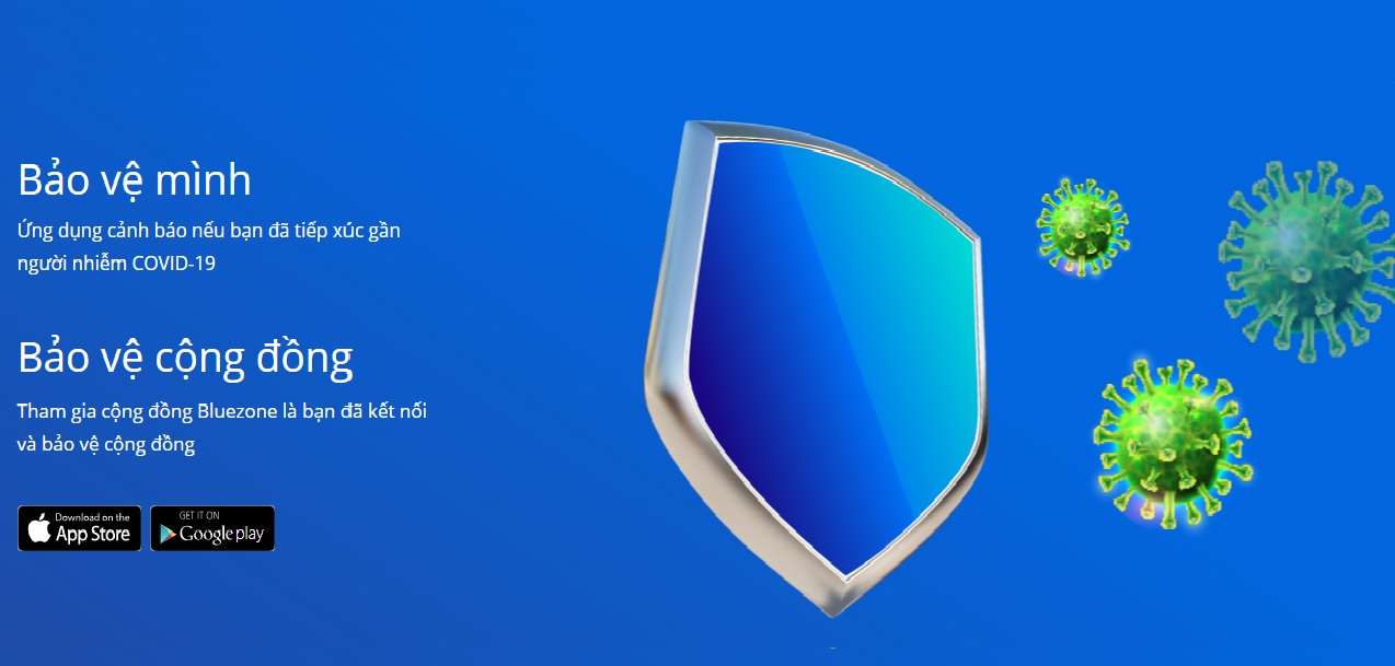 Cài đặt ứng dụng Bluezone để bảo vệ bản thân và cộng đồng