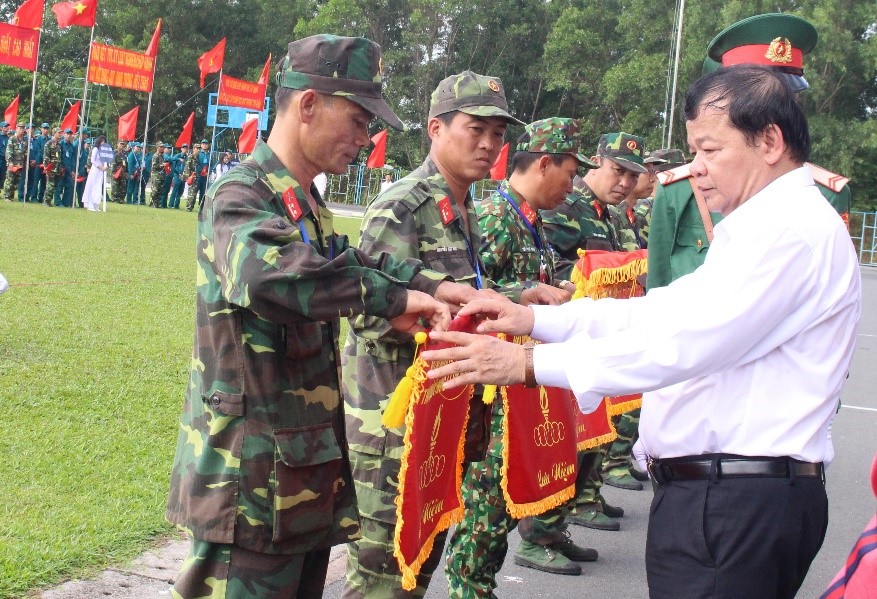 Khai mạc Hội thao quốc phòng lực lượng vũ trang tỉnh năm 2019