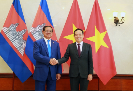 Việt Nam, Campuchia nhất trí thúc đẩy kết nối cửa khẩu với các trung tâm kinh tế lớn
