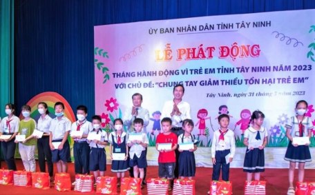 Tây Ninh chung tay hành động vì trẻ em
