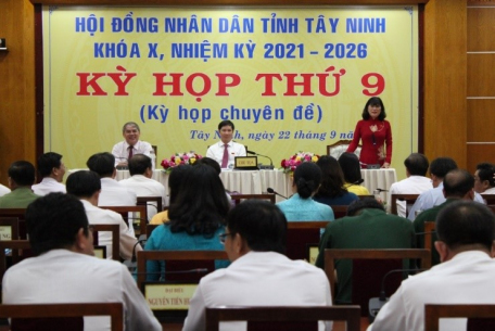 Bế mạc Kỳ họp thứ 9 Hội đồng nhân dân tỉnh khóa X