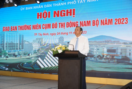 Hội nghị Giao ban Cụm các đô thị vùng Đông Nam bộ năm 2023: Nhiều tham luận hữu ích