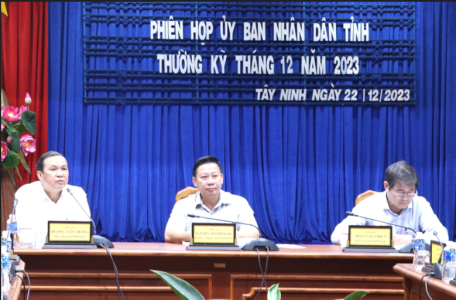 Họp UBND tỉnh thường kỳ tháng 12: thống nhất kế hoạch đảm bảo an sinh xã hội, an ninh trật tự, tổ chức các hoạt động vui Xuân, đón Tết