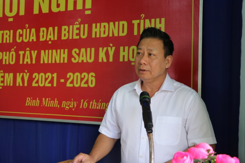 Cử tri kiến nghị đẩy mạnh giải pháp thoát nước trên các tuyến đường khi mùa mưa đến
