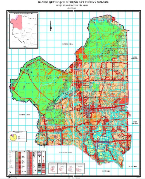 Phê duyệt kế hoạch sử dụng đất đến năm 2024 huyện Tân Biên