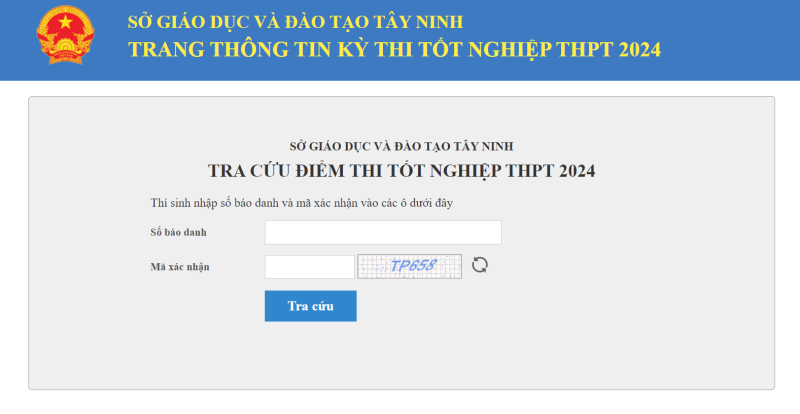 Hướng dẫn tra cứu kết quả thi tốt nghiệp THPT năm 2024