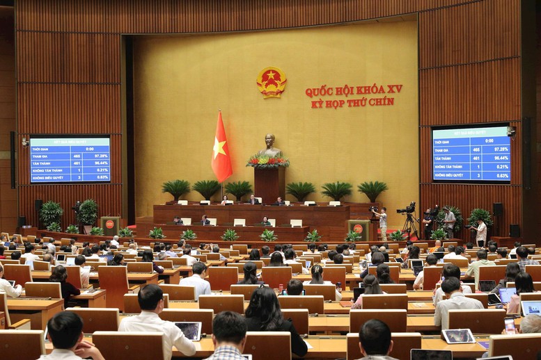 Quốc hội thông qua việc sắp xếp đơn vị hành chính cấp tỉnh: Cả nước có 34 tỉnh thành