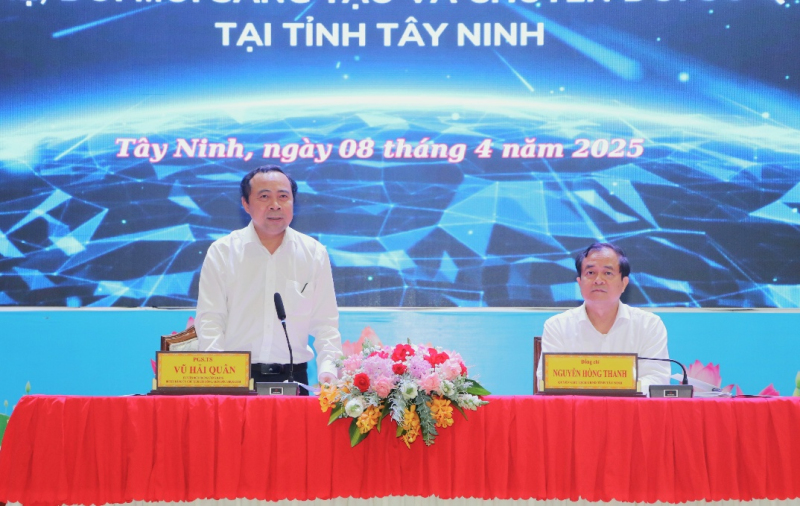 Đột phá phát triển khoa học, công nghệ, đổi mới sáng tạo và chuyển đổi số trong kỷ nguyên số