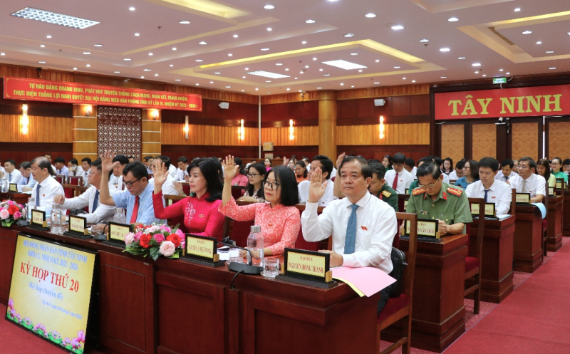 Khai mạc Kỳ họp thứ 20 HĐND tỉnh khoá X