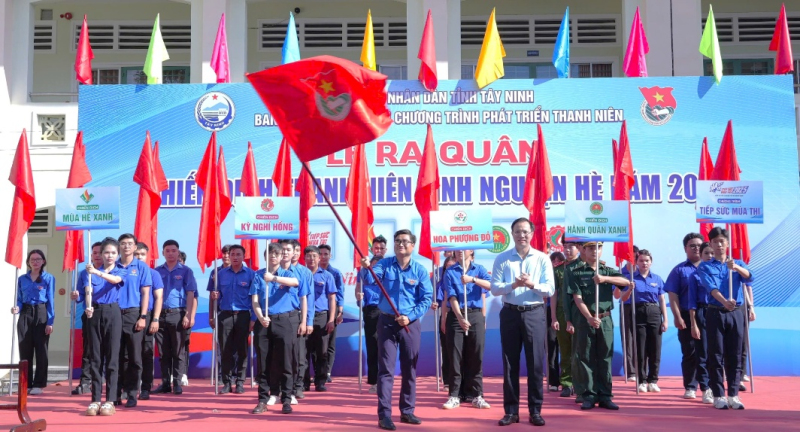 Khởi động chiến dịch thanh niên tình nguyện hè năm 2025