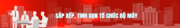 Sắp xếp, tinh gọn bộ máy