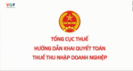 Hướng dẫn khai quyết toán thuế thu nhập doanh nghiệp